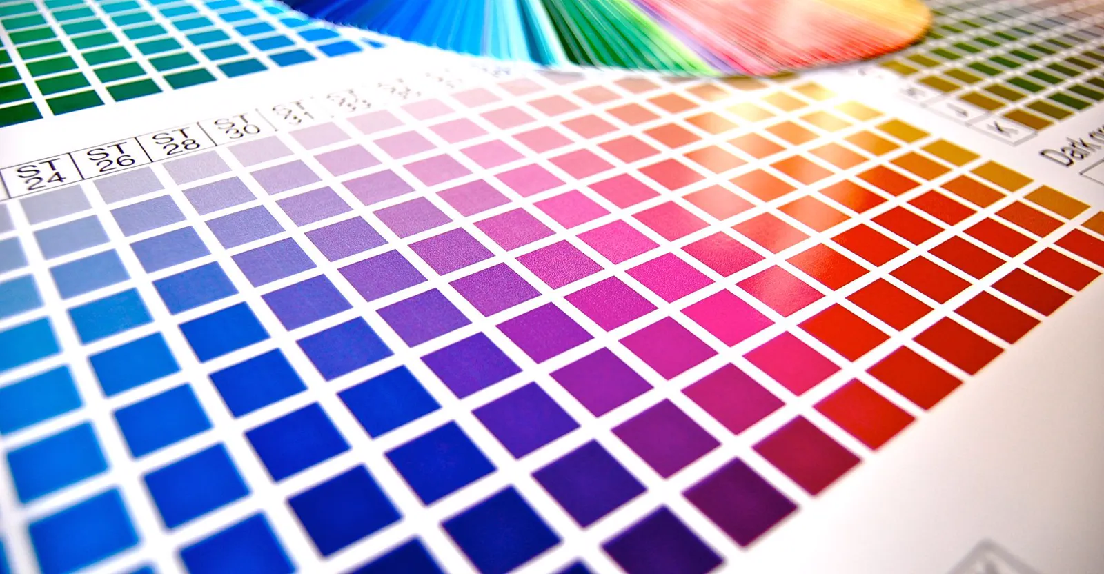 Nuancier de couleurs d’impression