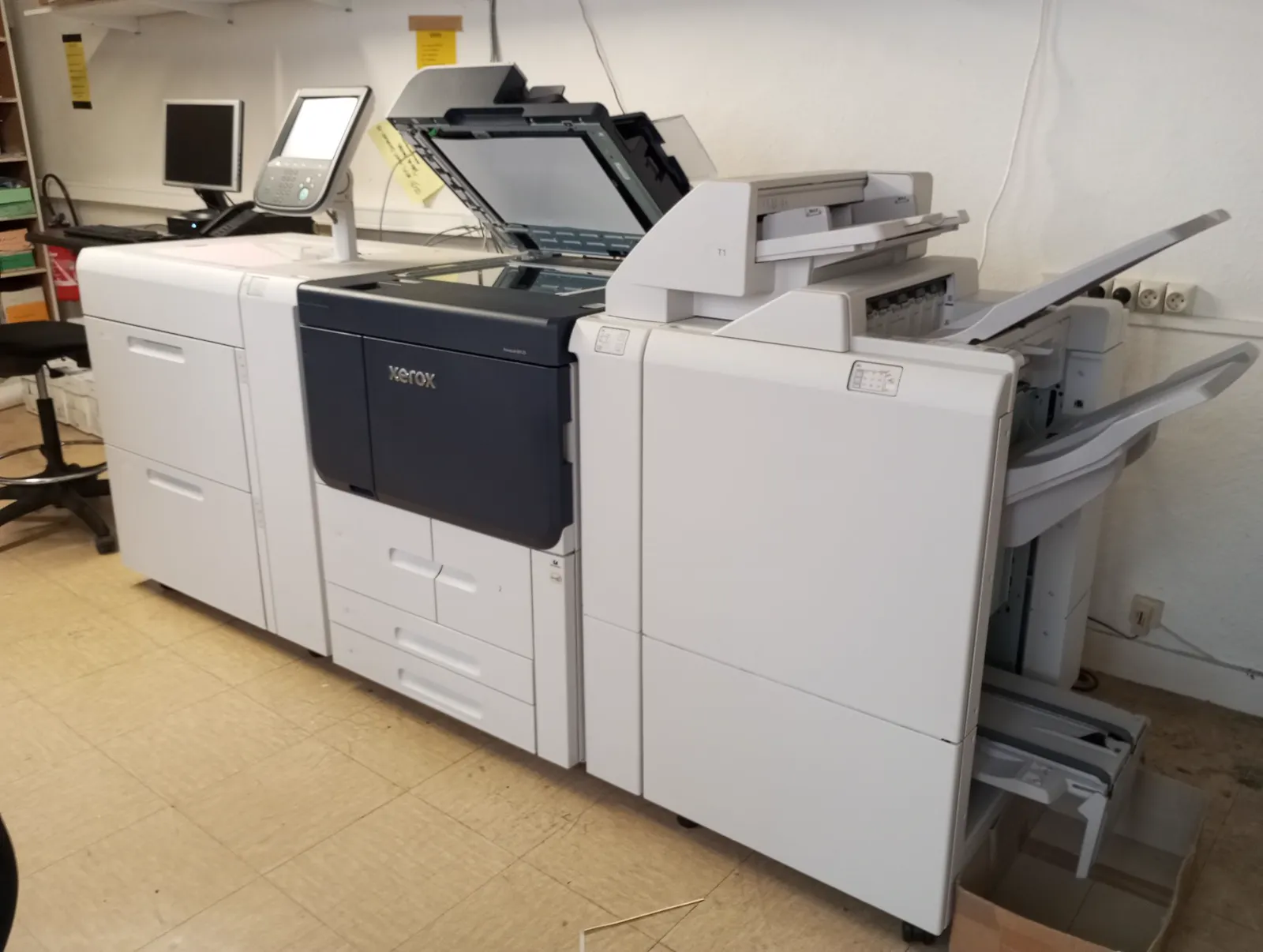 Presse numérique Xerox du magasin de la rue des Carmes
